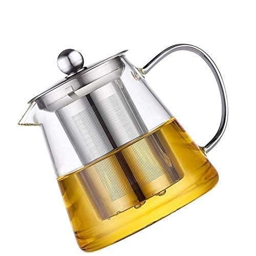 Glass Tea Pot with Infuser β Heat Resistant & Elegant Design